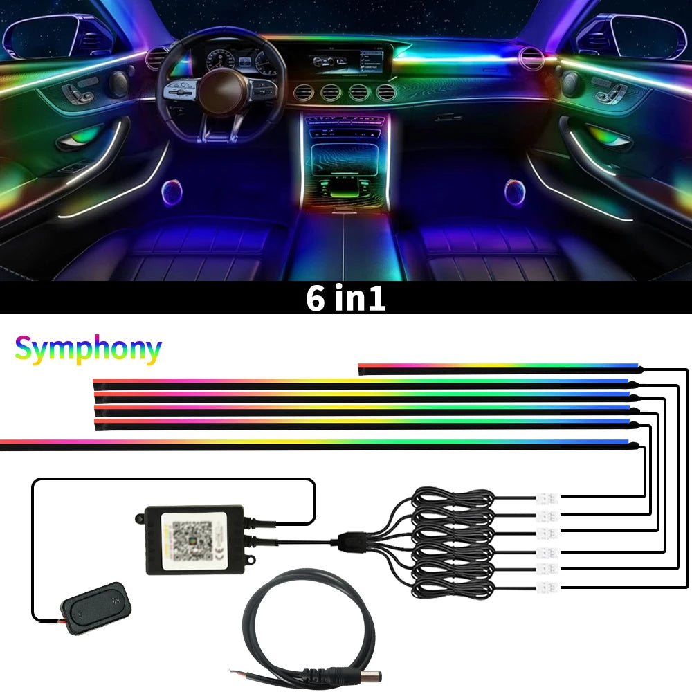 DIY Tool Center™ RGB Car Ambient Light Kit