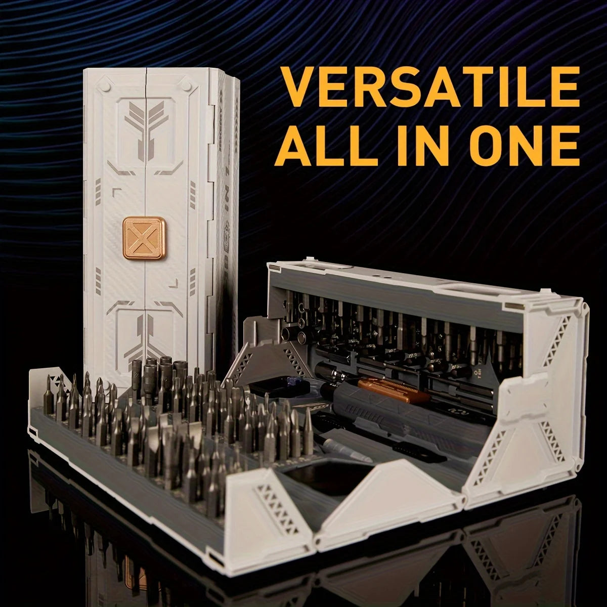 DIY Tool Center™ 180-in-1 Precision Screwdriver Set with Magnetic Bits