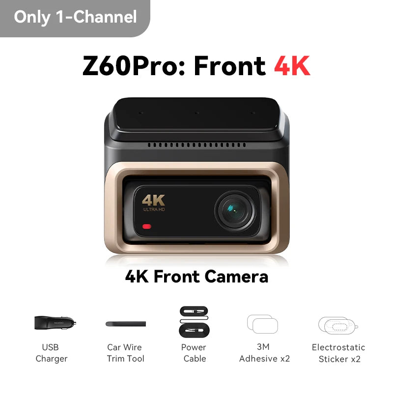 DIY Tool Center™ 4K Front & Rear Camera