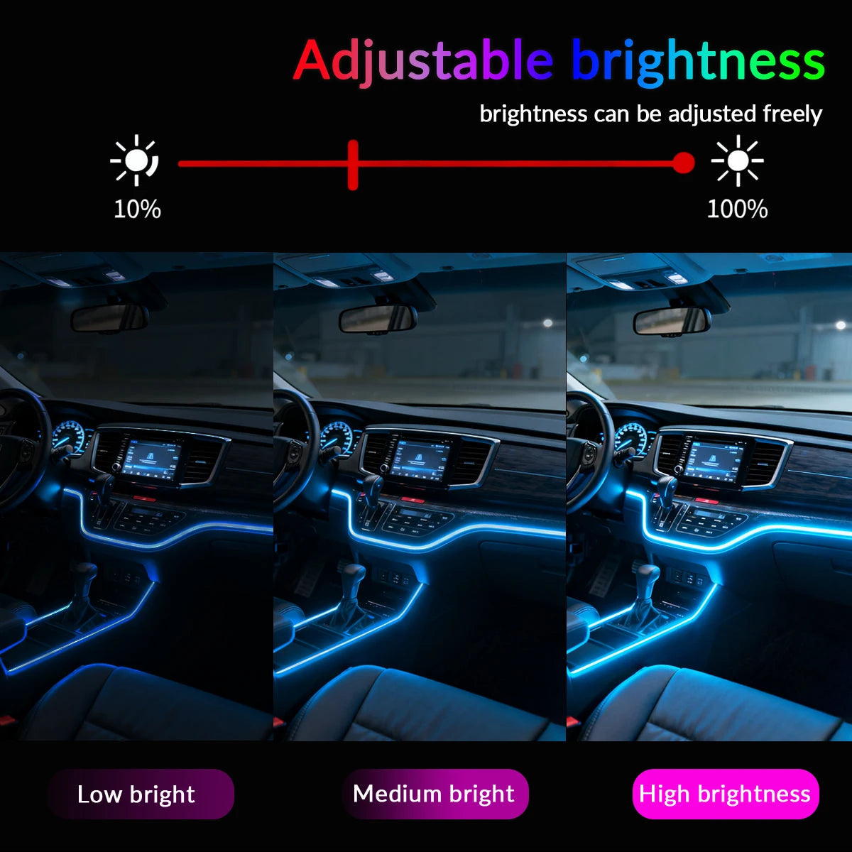 DIY Tool Center™ RGB Car Ambient Light Kit