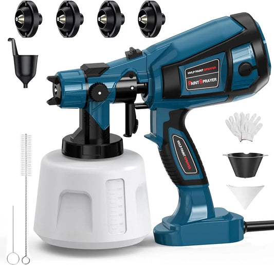 DIY Tool Center™ Electric Spray Gun 1000W Powerful HVLP Paint Sprayer