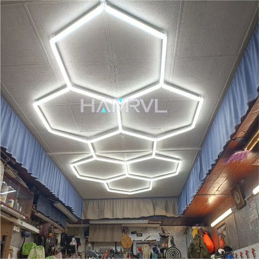 DIY Tool Center™ Professional Hexagon LED Lighting System