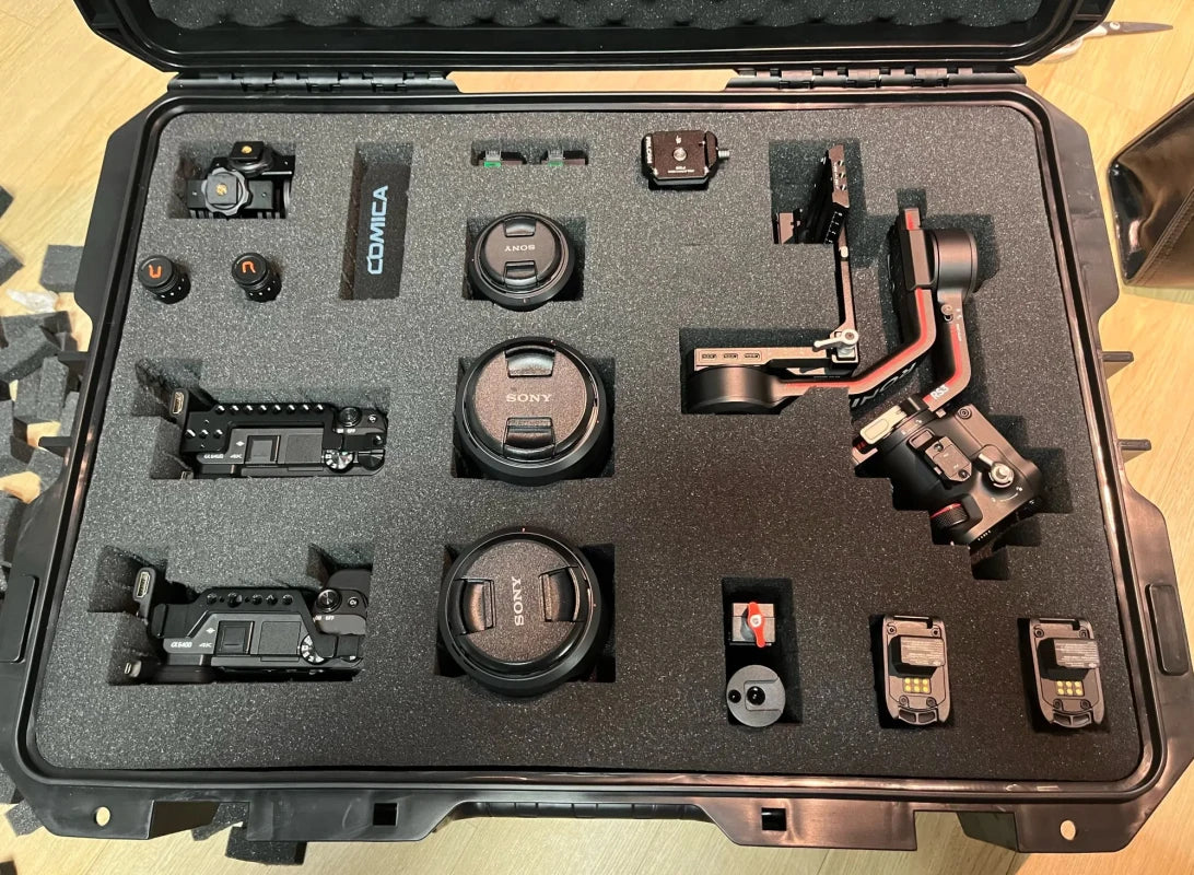 DIY Tool Center™ Large Tool box with Wheels Hard Case