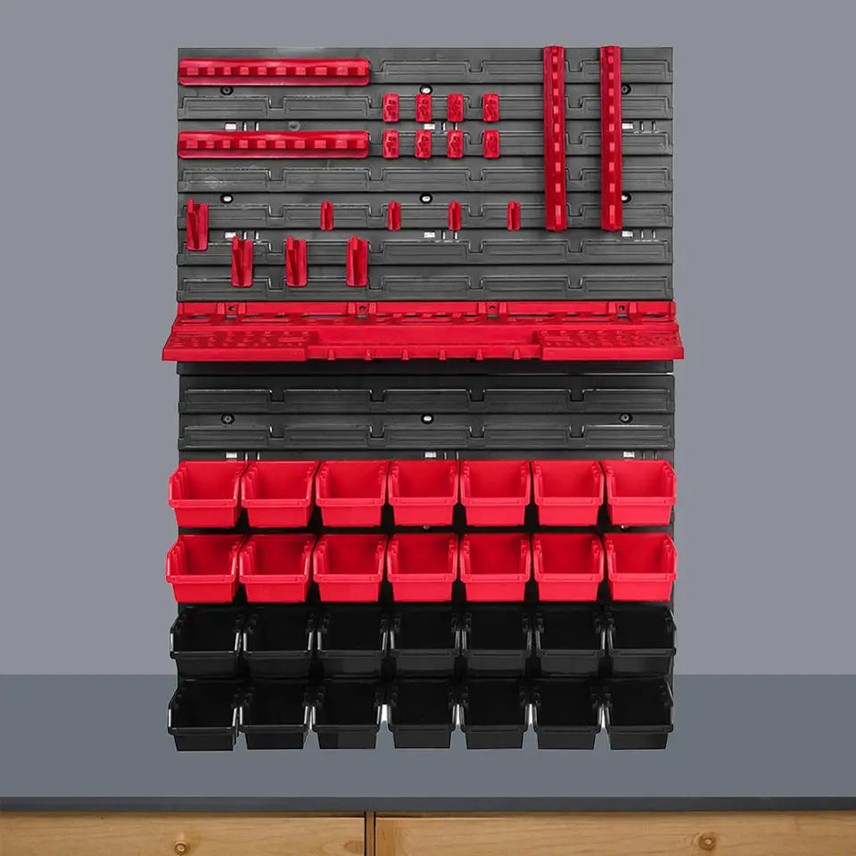 DIY Tool Center™ 49 Pcs set Wall Mounted Storage B