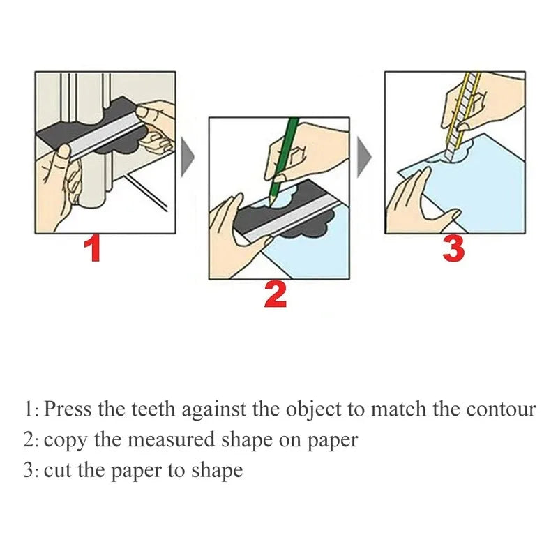 DIY Tool Center™ Professional Contour Gauge