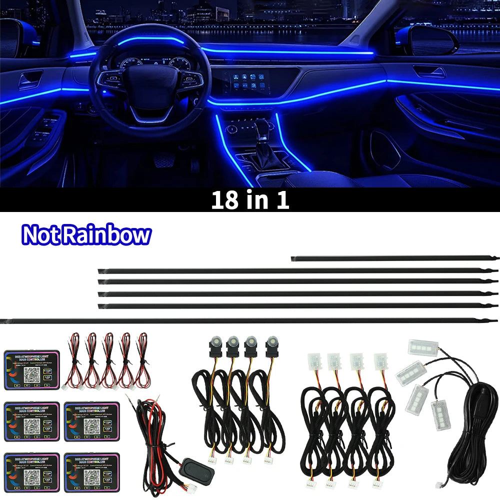 DIY Tool Center™ RGB Car Ambient Light Kit