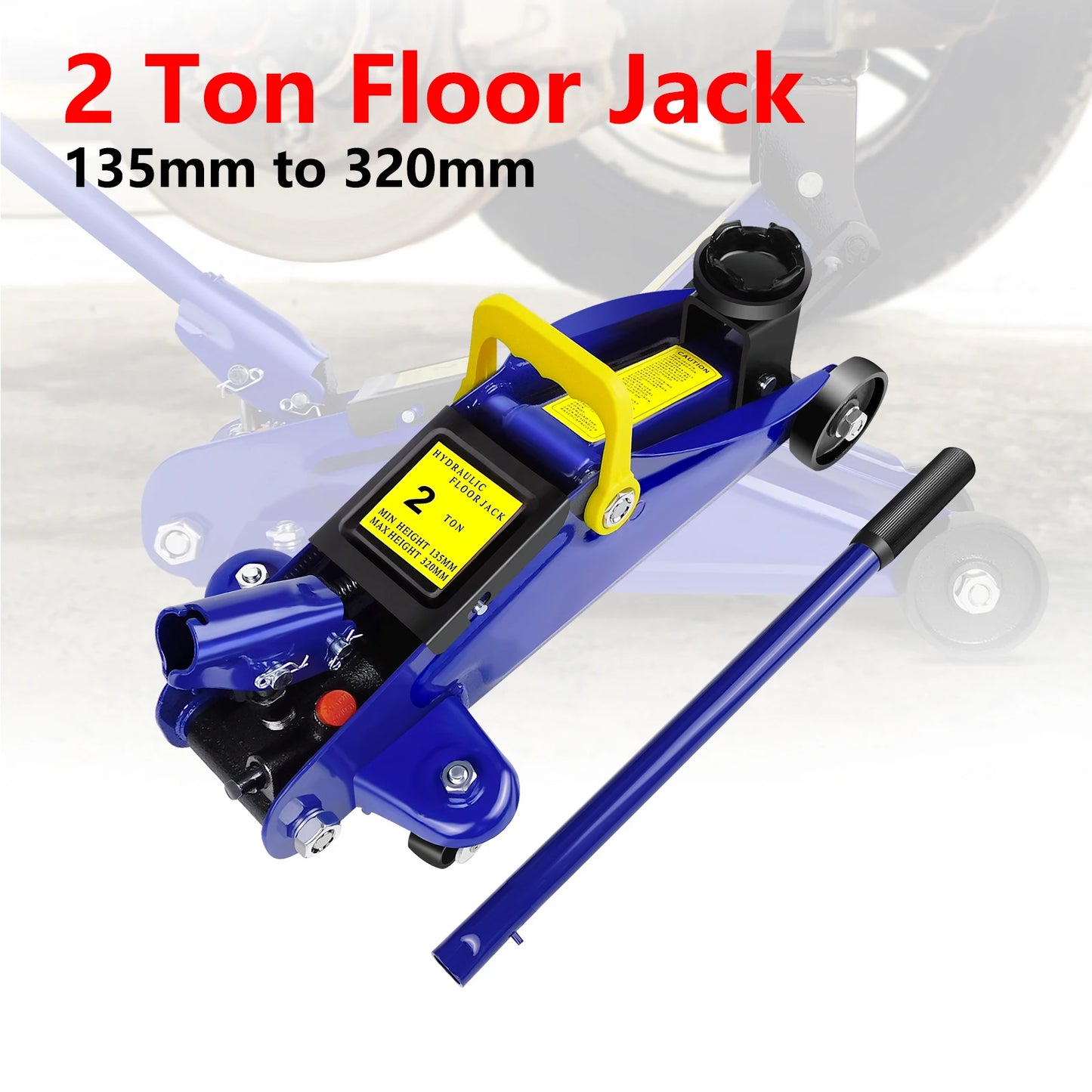 DIY Tool Center™ 2 Ton Heavy Duty Hydraulic  Pro