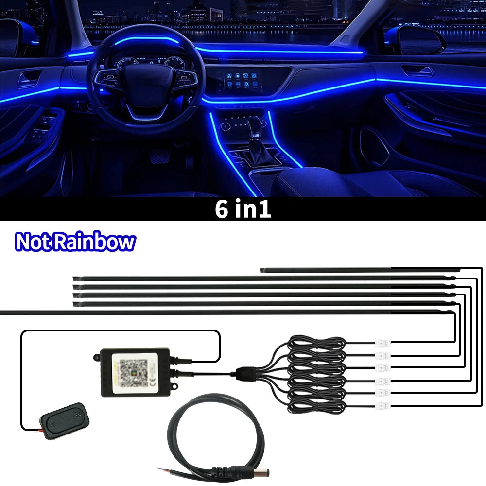 DIY Tool Center™ RGB Car Ambient Light Kit
