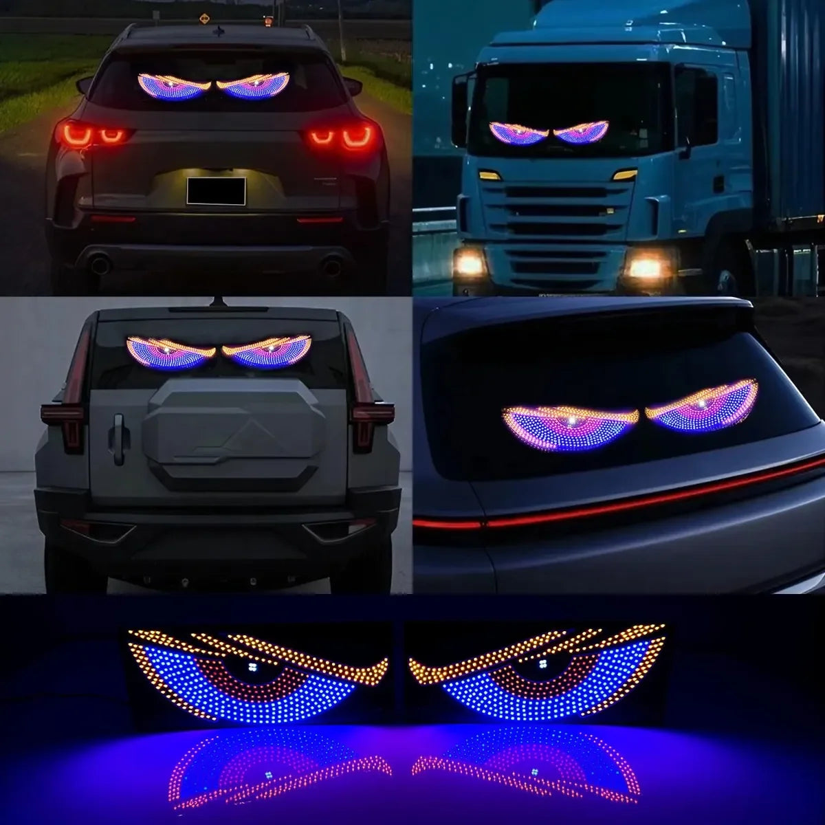 DIY Tool Center™ Car Devil Eyes LED Screen