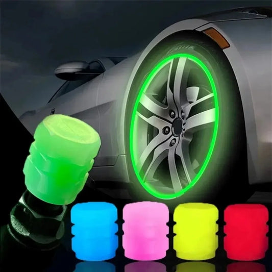 DIY Tool Center™ Luminous Tire Caps Set