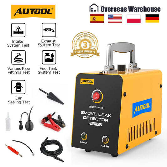 DIY Tool Center™ SDT100 Automotive Smoke Leak Detector for EVAP Smoke Tests Car Sealing Test Vacuum Leakage Diagnostic Tool