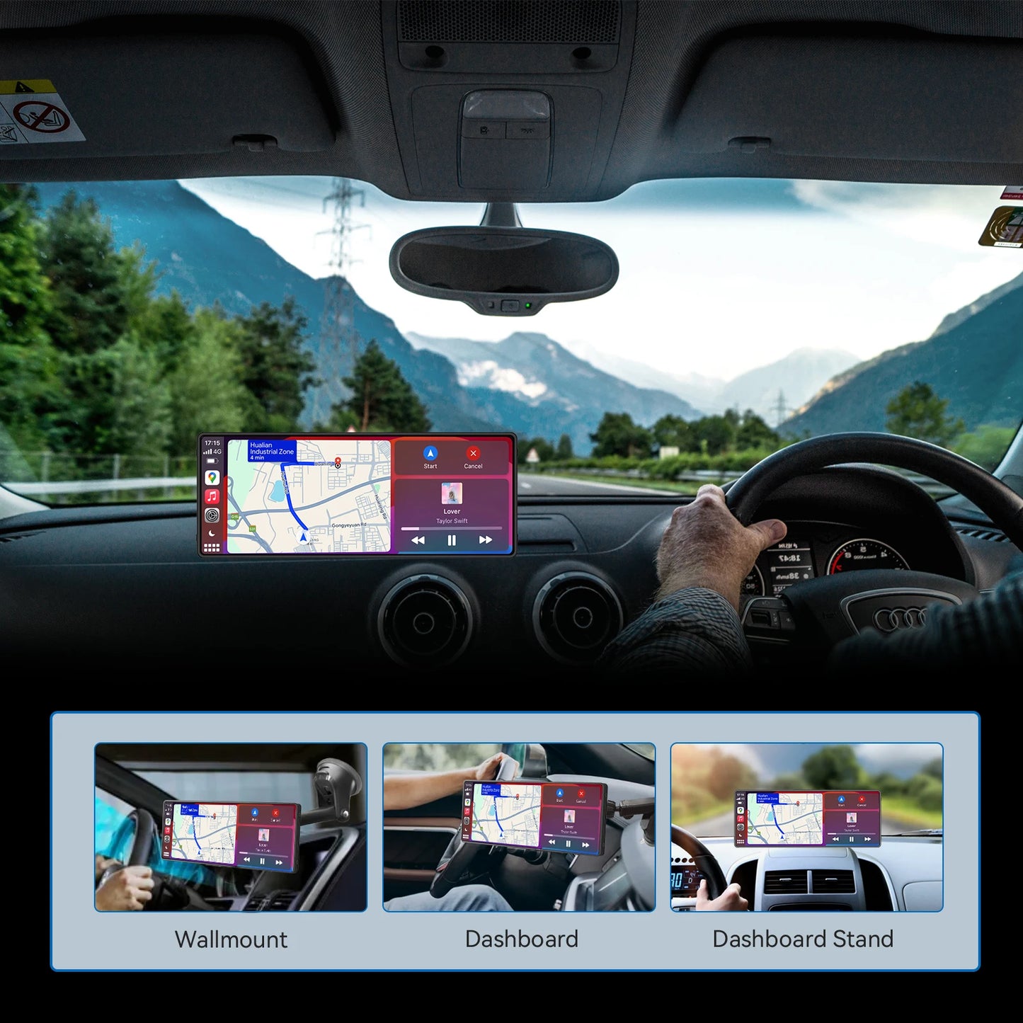 DIY Tool Center™ 10.26” Screen Car Radio Multimedia WIFI Video Player Wireless Carplay Screen for Apple Or Android