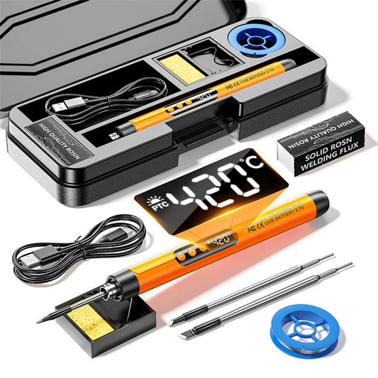 DIY Tool Center™ Premium USB Soldering Tool with LED